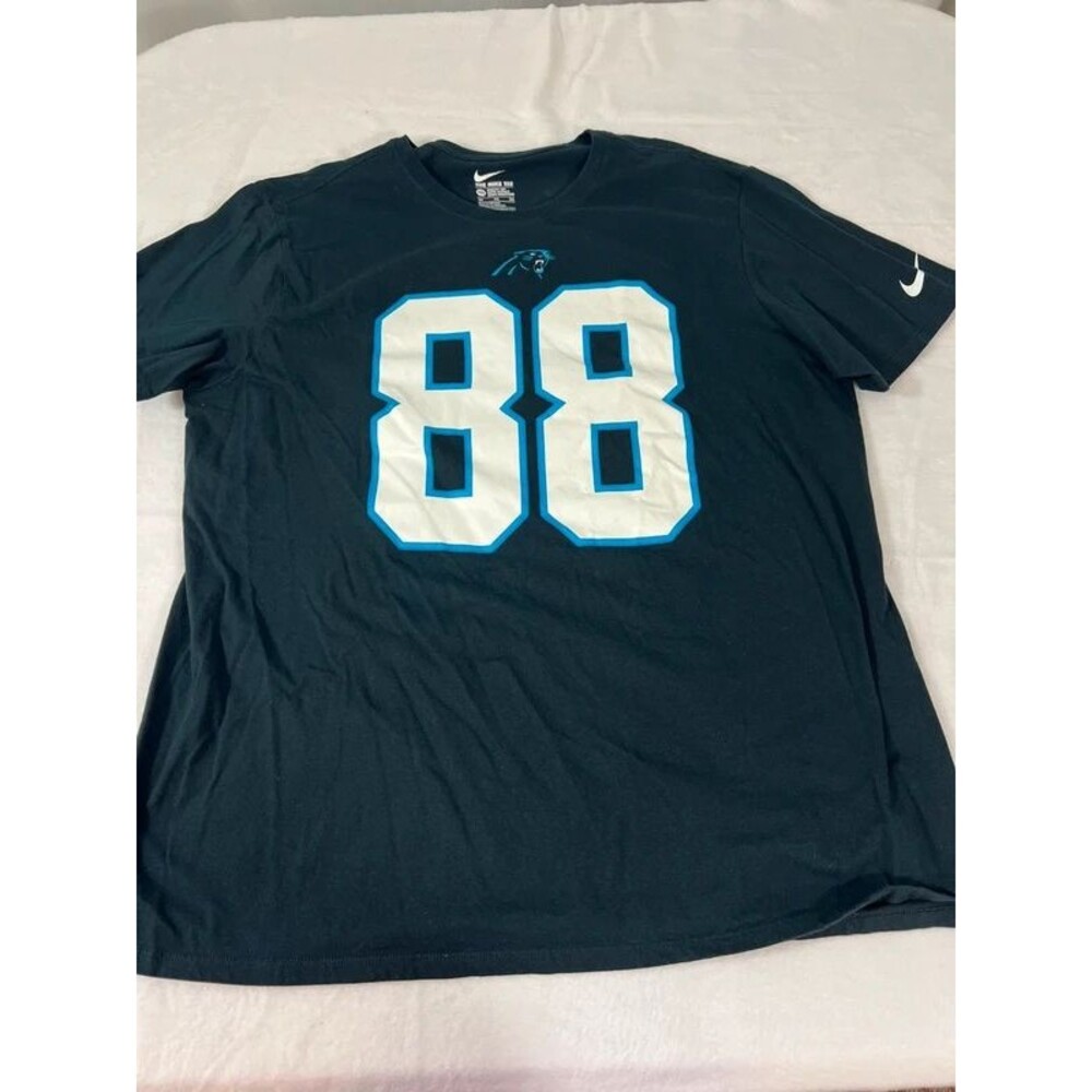 Nike Black Carolina Panthers Greg Olsen T-Shirt